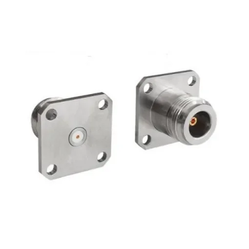 Bulgin, Plug Flange Mount Circular Coaxial Connector, Jack Screw Termination, Straight Body - RFNA4JGID product image