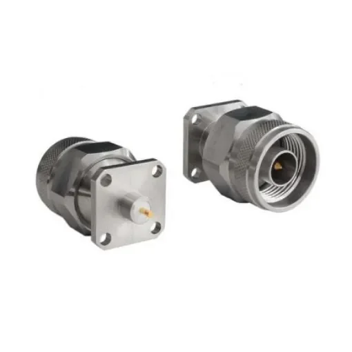 Bulgin, Plug Flange Mount Circular Coaxial Connector, Plug In Termination, Straight Body - RFNA4PGILGIE product image