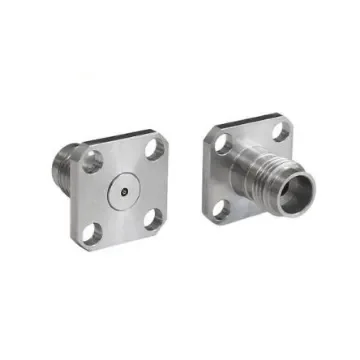 Bulgin, Jack Flange Mount Circular Coaxial Connector, Plug In Termination, Straight Body - RFSMAA4PCCIDHE product image