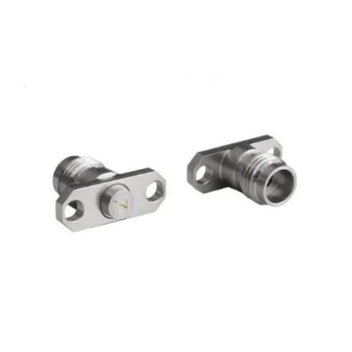 Bulgin, Jack Flange Mount Circular Coaxial Connector, Jack Screw Termination, Straight Body - RFSSMAA2JCCAFEC product image