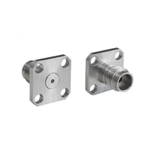 Bulgin, Jack Flange Mount Circular Coaxial Connector, Jack Screw Termination, Straight Body - RFSSMAA4JAACFEC product image