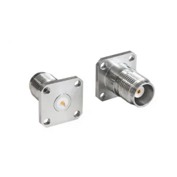 Bulgin, Jack Flange Mount Circular Coaxial Connector, Plug In Termination, Straight Body - RFTNCAA4PFHMF product image
