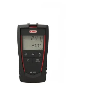 KIMO Differential Manometer With 2 Pressure Port/s, Max Pressure Measurement +1000Pa - MP 120 S product image