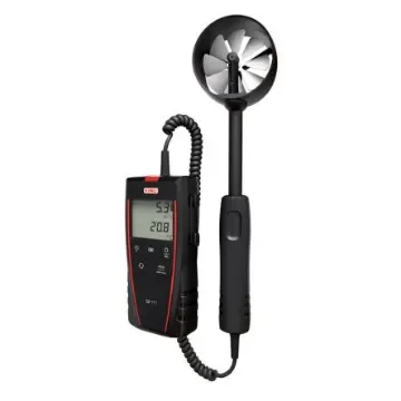 KIMO Rotary Vane Anemometer, 35m/s Max, Measures Air Flow, Air Velocity - LV 117 S product image