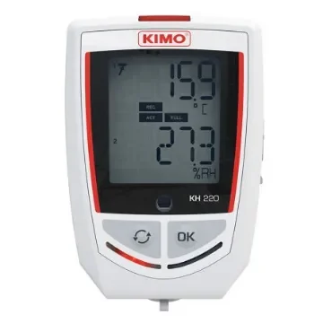 KIMO KH-220-O Temperature & Humidity Data Logger, USB, 3 Input Channel(s) product image