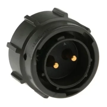 Amphenol Limited, 62GB 2 Way Cable Mount MIL Spec Circular Connector PlugOlive, Pin Contacts,Shell Size 14, Bayonet - 62GB-56TG14-02PN(044) product image