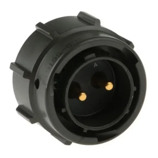 Amphenol Limited, 62GB 2 Way Cable Mount MIL Spec Circular Connector PlugOlive, Pin Contacts,Shell Size 14, Bayonet - 62GB-56TG14-02PN(044) product image