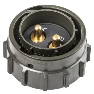 Amphenol Limited, 62GB 2 Way Cable Mount MIL Spec Circular Connector PlugOlive, Pin Contacts,Shell Size 18, Bayonet - 62GB-56TG18-02PN(044) product image