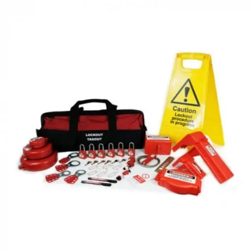 Spectrum Industrial 6-Lock Electrician Lockout Kit - C2960 product image