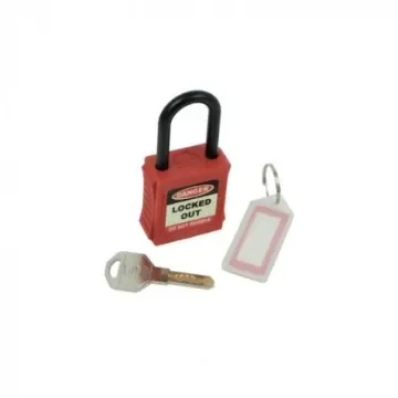 Spectrum Industrial Key Weatherproof Safety Padlock, 6mm Shackle - S2573 product image