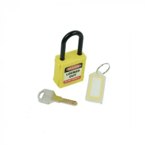 Spectrum Industrial Key Weatherproof Safety Padlock, 6mm Shackle - S2574 product image