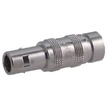 Huber+Suhner, Plug Cable Mount QLA Connector, Crimp Termination, Straight Body - 65_QLA-01-0-1/122_NE product image