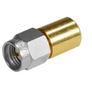 Huber+Suhner, Plug Cable Mount SMA Connector, Crimp Termination, Straight Body - 6500.19.A product image