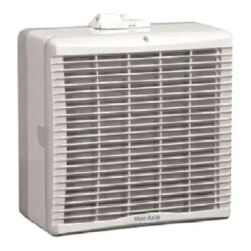 Vent-Axia TX7WW T-Series Rectangular Window Mounted Extractor Fan, 305 m³/h, 395 m³/h, 485 m³/h, 37dB(A), Standard product image