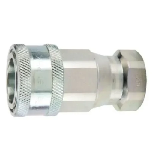 Parker Steel Female Hydraulic Quick Connect Coupling, BSP 3/8 Female - 6603-6-6 product image