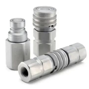 Parker Steel Female Hydraulic Quick Connect Coupling, G 3/8 Female - FEM-372-6FB product image
