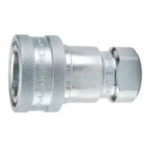 Parker Steel Female Hydraulic Quick Connect Coupling, BSP 3/8 Female - H3-62-BSPP product image