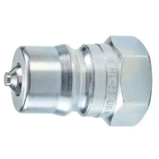 Parker Steel Female Hydraulic Quick Connect Coupling, BSP 1 Female - H8-63-BSPP product image