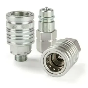 Parker Steel Male Hydraulic Quick Connect Coupling, M18 x 1.5 Male - 4V54D6X4-D product image