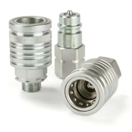 Parker Steel Male Hydraulic Quick Connect Coupling, M18 x 1.5 Male - 4V54D6X4-D product image