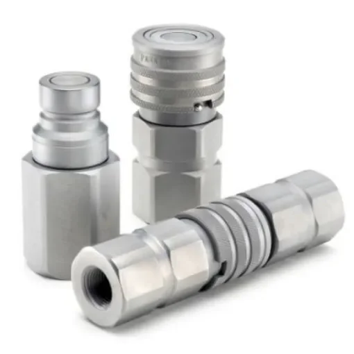 Parker Steel Female Hydraulic Quick Connect Coupling, G 3/8 Female - FEM-371-6FB product image