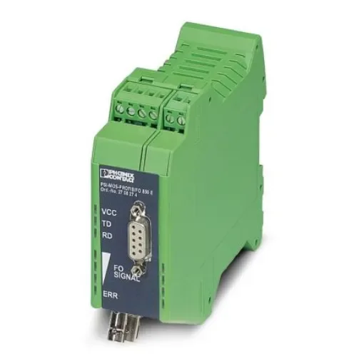 Phoenix Contact PSI-MOS-PROFIB/FO 850 E Series Fibre Optic Converter, ATEX - 2708274 product image