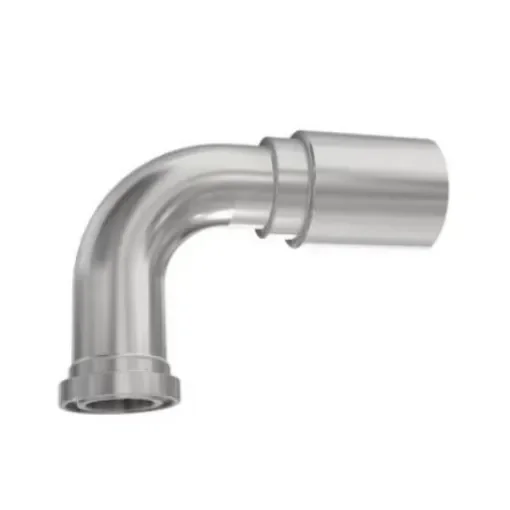 Parker Crimped Hose Fitting 1 in Hose to 1 1/4 in Flange, 11948-20-16 product image