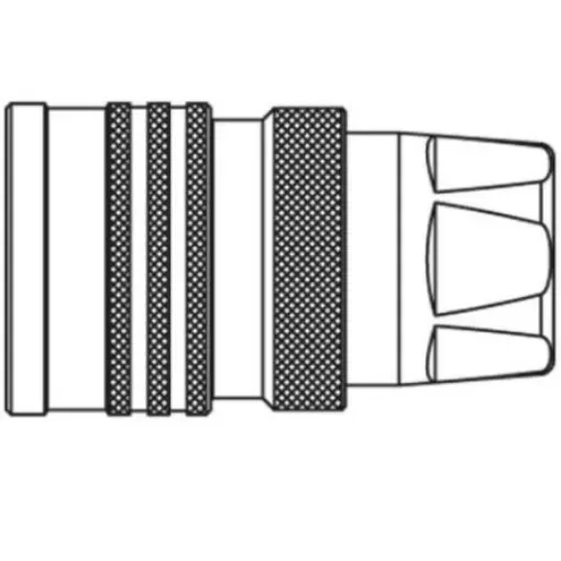Parker Brass, Steel Female Hydraulic Quick Connect Coupling, G 1 Female - 10010 product image