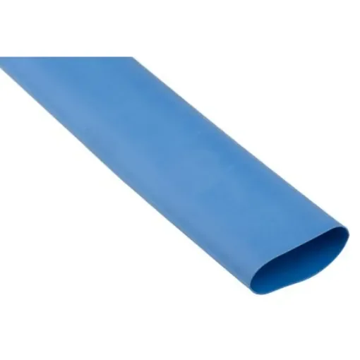 RS PRO Adhesive Lined Heat Shrink Tube, Blue 40mm Sleeve Dia. x 1.2m Length 3:1 Ratio - 2417595 product image