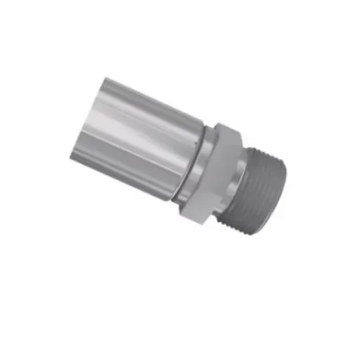 Parker Crimped Hose Fitting 1-1/4 in Hose to UNF 1 11/16-12 Male, 1JM48-20-20 product image