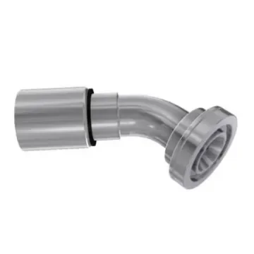 Parker Crimped Hose Fitting 1 in Hose to 1 in Flange, 16F48-16-16 product image