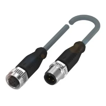 BALLUFF Straight Female M12 to Straight Male M12 Sensor Actuator Cable, 5m - BCC03CJ product image