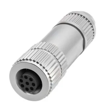 BALLUFF Circular Connector, 8 Contacts, Cable Mount, M12 Connector, Socket, IP67 - BCC04MC product image