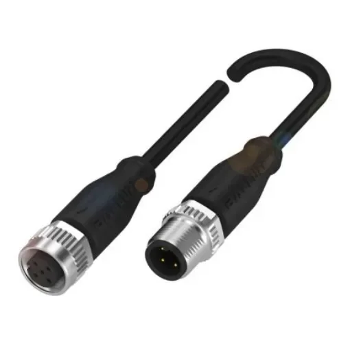 BALLUFF Straight Female M12 to Straight Male M12 Sensor Actuator Cable, 10m - BCC06WR product image