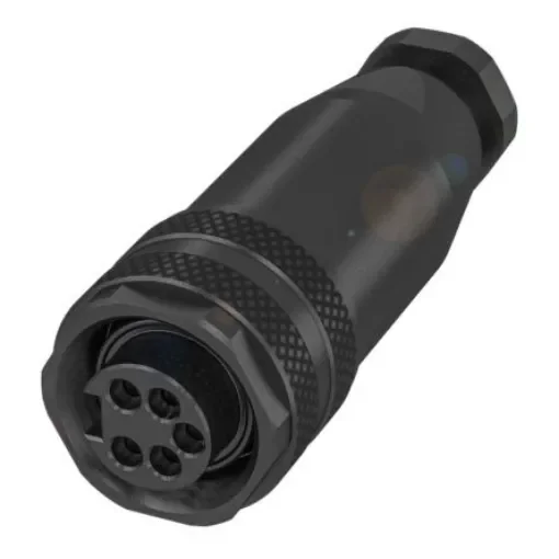BALLUFF Circular Connector, 5 Contacts, Cable Mount, 7/8 Connector, Socket, IP67 - BCC070F product image