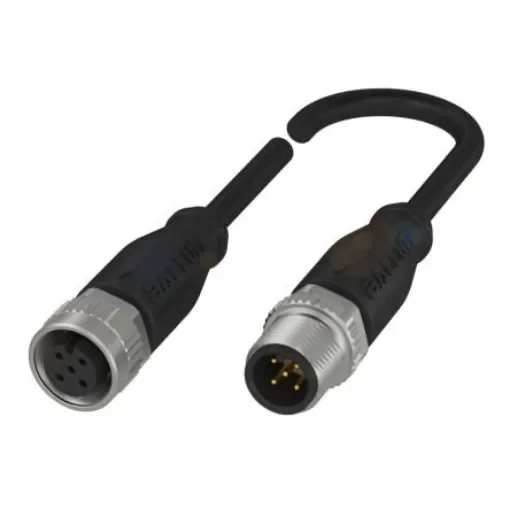 BALLUFF Straight Female M12 to Straight Male M12 Sensor Actuator Cable, 1m - BCC09FN product image