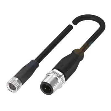 BALLUFF Straight Female M8 to Straight Male M12 Sensor Actuator Cable, 10m - BCC0C61 product image