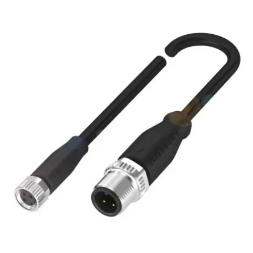 BALLUFF Straight Female M8 to Straight Male M12 Sensor Actuator Cable, 10m - BCC0C61 product image