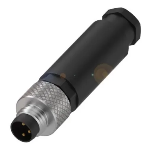 BALLUFF Circular Connector, 3 Contacts, Cable Mount, M8 Connector, Plug, IP67 - BCC0E7N product image