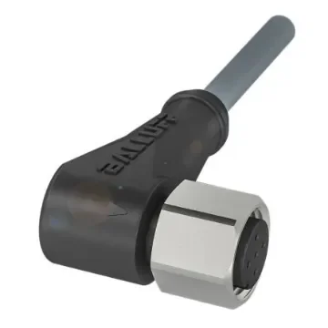 BALLUFF Right Angle Female M12 to Unterminated Sensor Actuator Cable, 5m - BCC0EZH product image