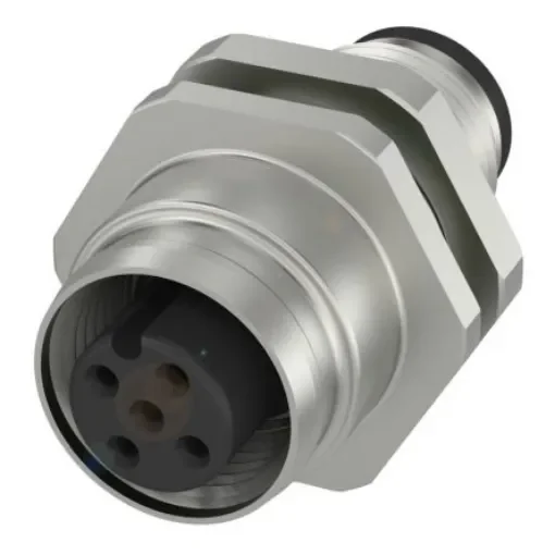 BALLUFF Circular Connector, 2 Contacts, Bulkhead Mount, M12 Connector, Plug and Socket, IP67 - BCC0F45 product image