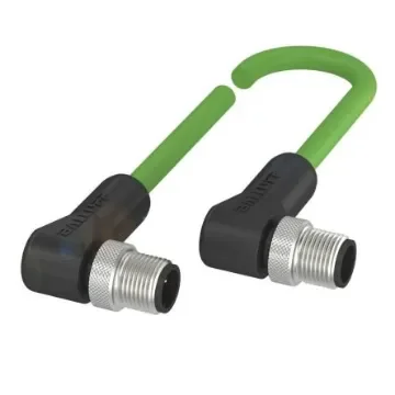 BALLUFF Right Angle Male M12 to Right Angle Male M12 Sensor Actuator Cable, 5m - BCC0JH0 product image
