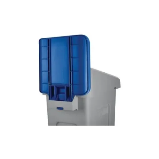 Rubbermaid Commercial Products 298.5mm Blue Polypropylene Waste Bin Lid for Slim Jim Recycling Station Lid Inserts, - 2007909 product image