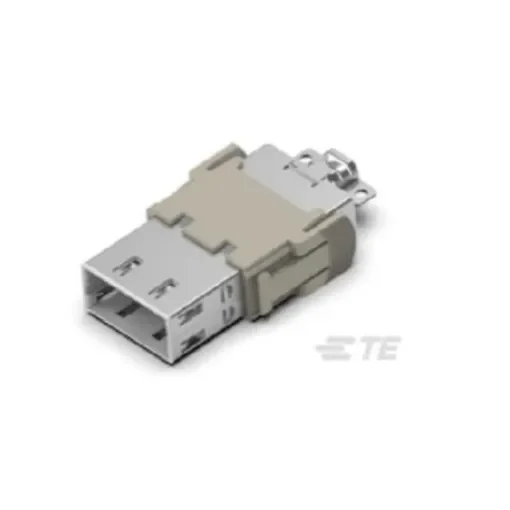TE Connectivity Modular Insert, 32 Way, 2.2A, Male, HDC HMN, Cable Mount, 32 V ac - T2111322101-000 product image