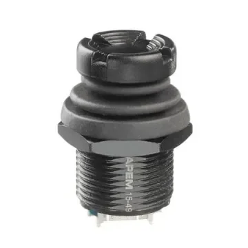 APEM 3 Axis-Axis Joystick Switch Castle, Momentary, IP67, IP69K 12V dc - NVH1D1C0CPMS product image
