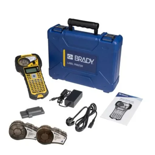 Brady M210 Handheld Label Printer Kit, 19.05mm Max Label Width, UK - M210-DATA-KIT UK product image