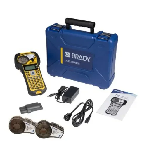 Brady M210 Handheld Label Printer Kit, 19.05mm Max Label Width, EU - M210-ELEC-KIT EU product image