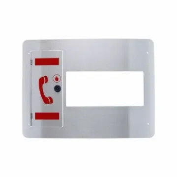 Fulleon 16 Line Master Stainless Steel Panel for Use with Emergency Voice Communication System - MX16-SSC product image