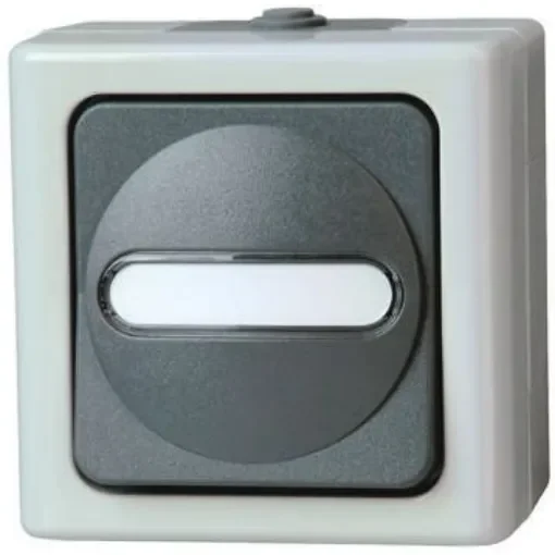 Kopp Grey Wet Room Switch - 5607.5600.9 product image