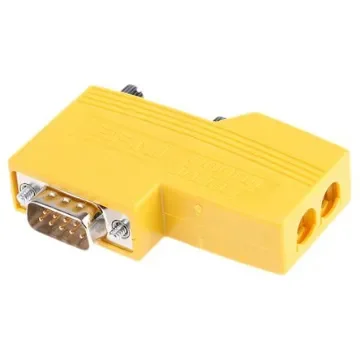 ERNI 9 Way Right Angle Cable Mount D-sub Connector Plug - 103649 / 103649-E product image